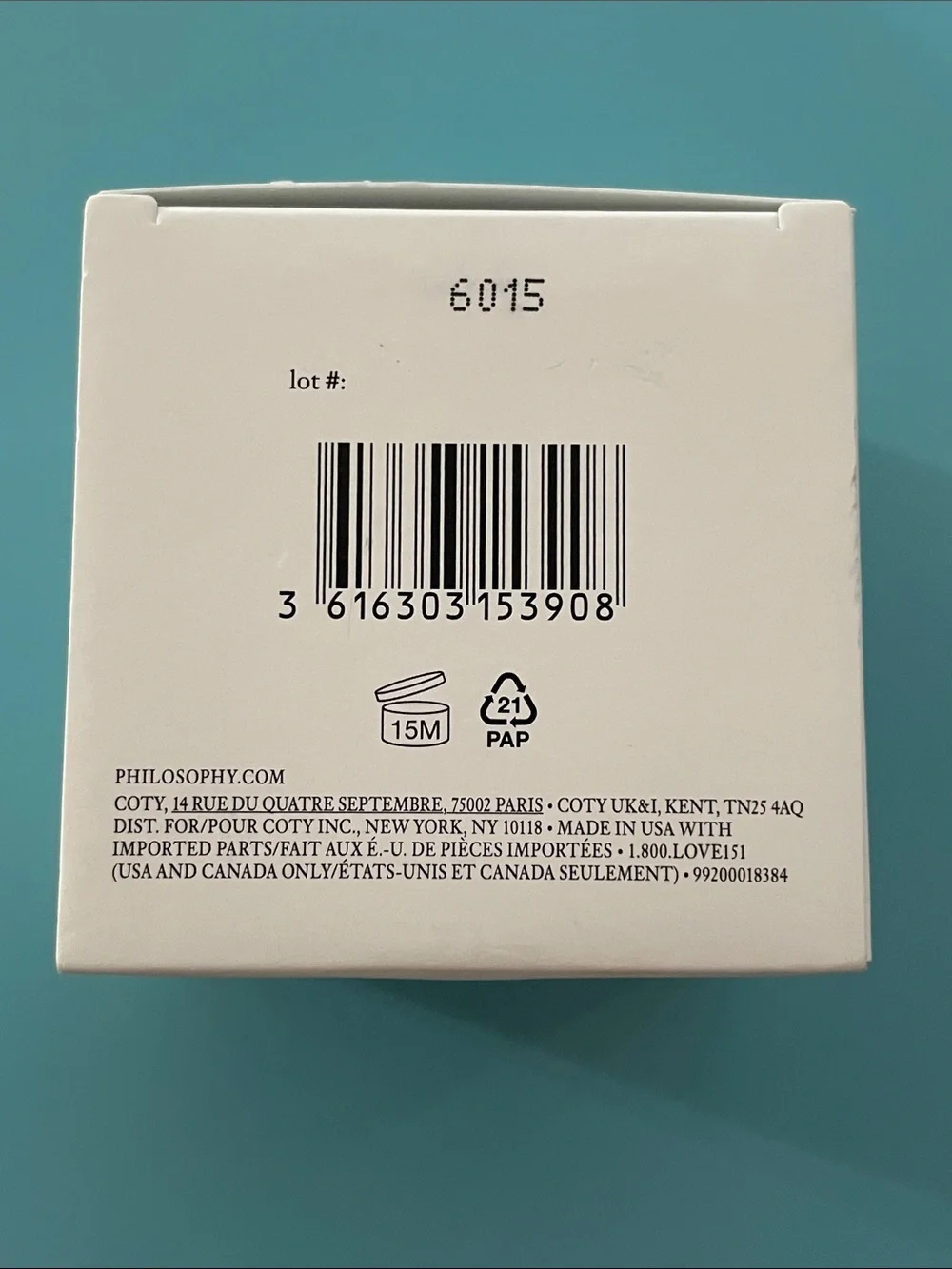 Philosophy Hope in a Jar Water Cream Moisturizer